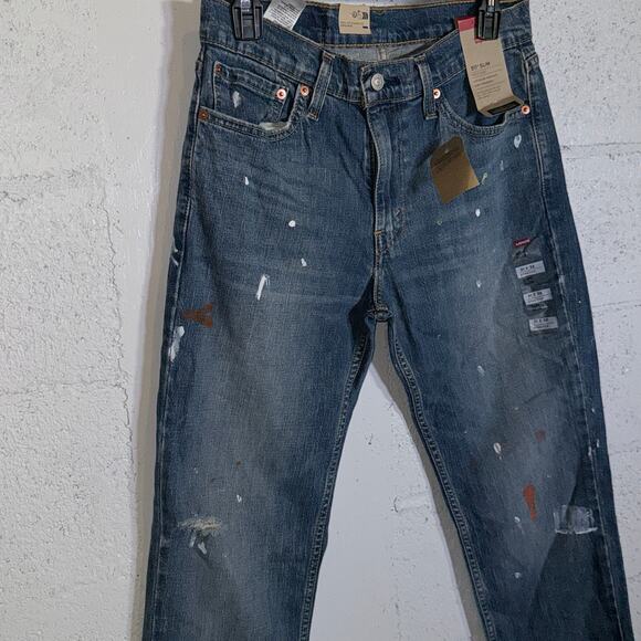 Levi's Men's 511 Slim-Fit Stretch Eco Ease Jeans - Leafy Seadragon Dx 31X32 $70 - Picture 4 of 8